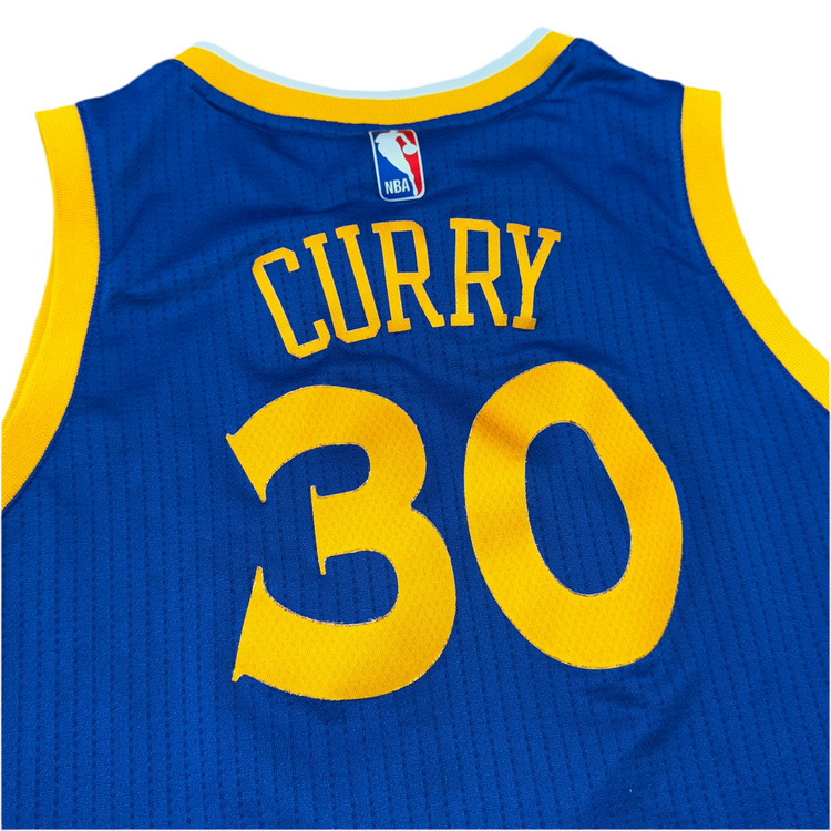 Adidas Golden State Warriors ￼ Steph Curry Jersey Sz YL