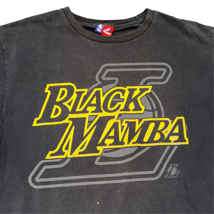 Majestic Los Angeles Lakers Black Mamba Kobe Bryant Tee Sz L