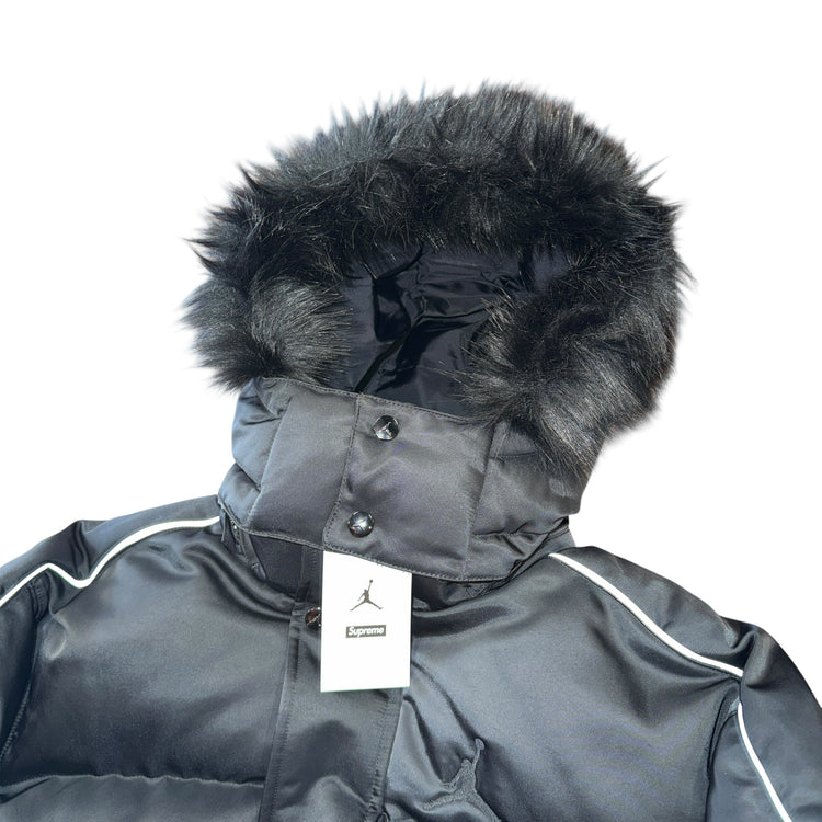 NWT Jordan X Supreme Puffer Jacket Sz M