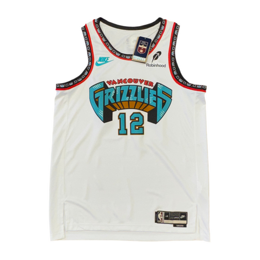 NWT Nike Memphis Grizzles Hardwood Classics Ja Morant Jersey Sz L