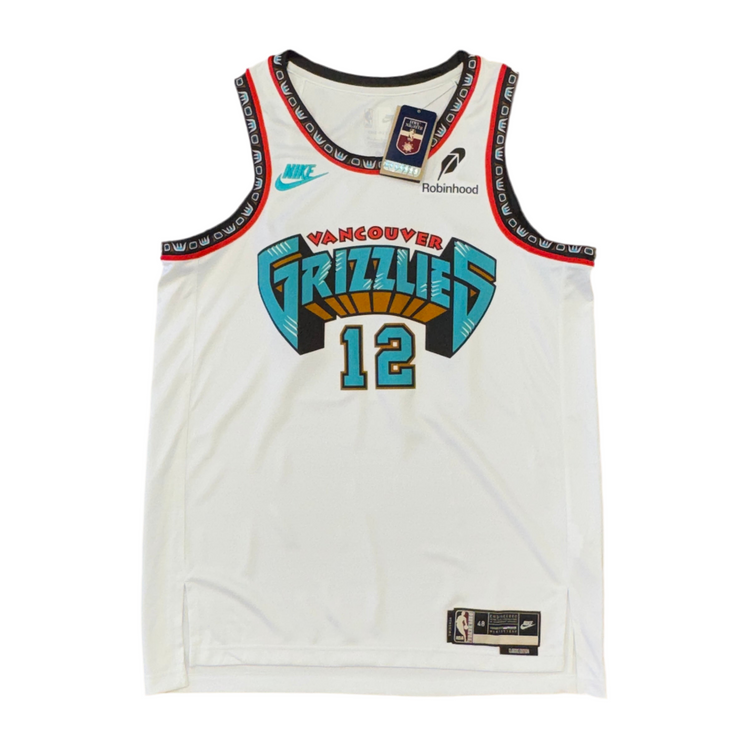 NWT Nike Memphis Grizzles Hardwood Classics Ja Morant Jersey Sz L