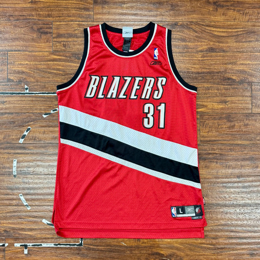 Adidas Portland Trail Blazers Sebastian Telfair Jersey Sz L