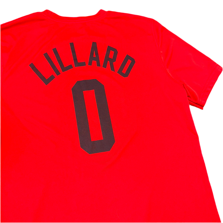 NBA Damian Lillard Dri-Fit Jersey Tee Sz L