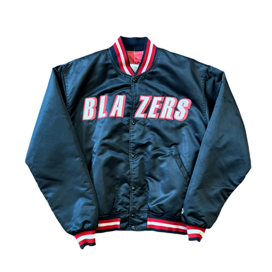 Starter 90's Blazers Satin Jacket Sz XL