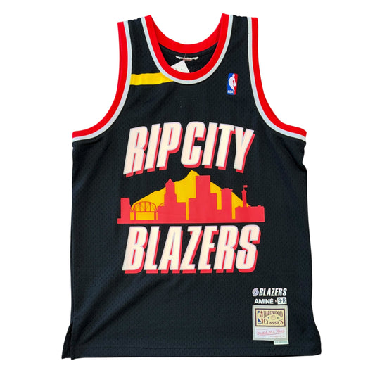 Mitchell & Ness Amine Portland Trail Blazers Jersey Sz M