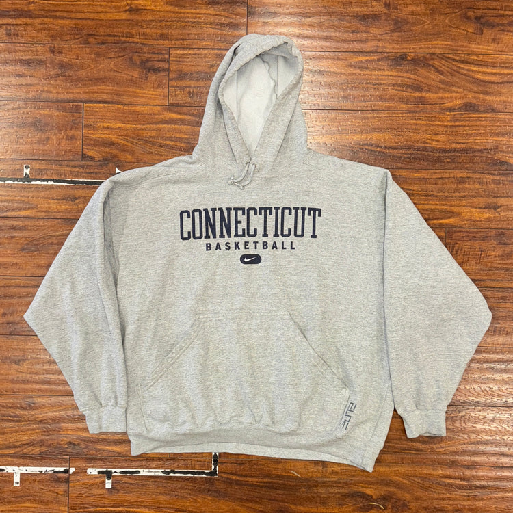 Nike 00's UCONN Huskies Hoodie Sz XL