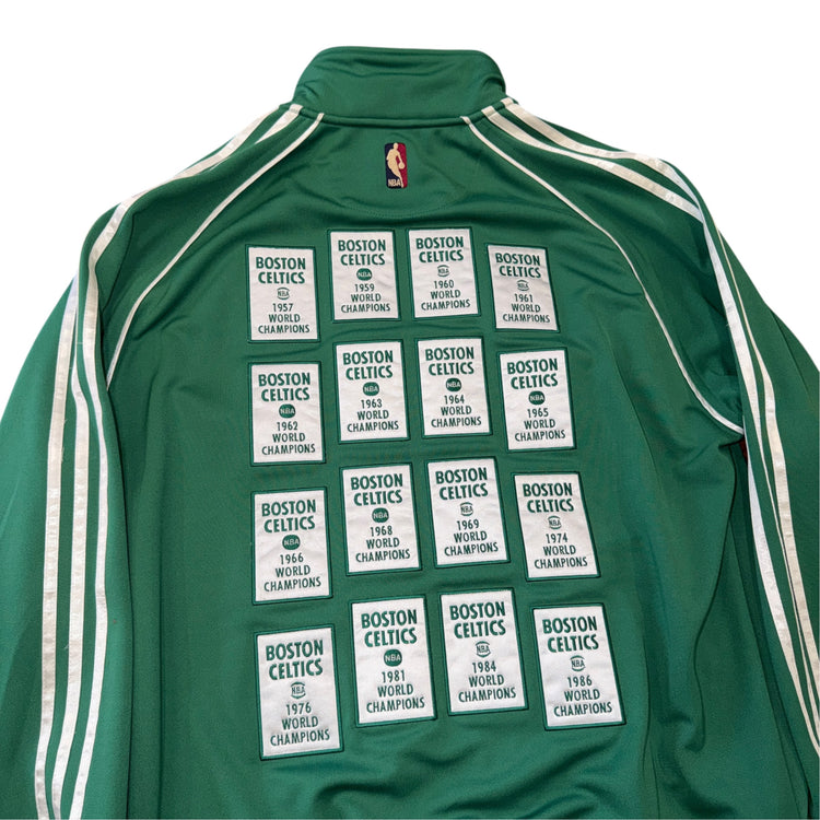 Adidas Boston Celtics Banner Jacket Sz L