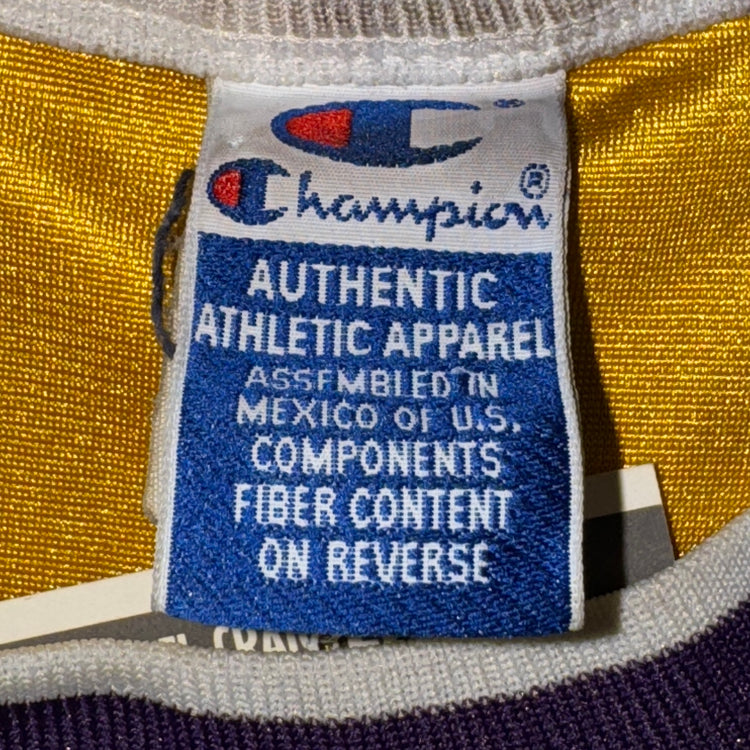 Champion Silk Los Angeles Shaquille O’Neal Jersey Sz XL