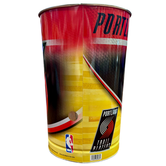 2008 Blazers Garbage Can