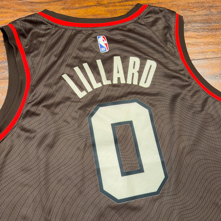 Nike 2019-20 City Edition Damian Lillard Jersey Sz 3X