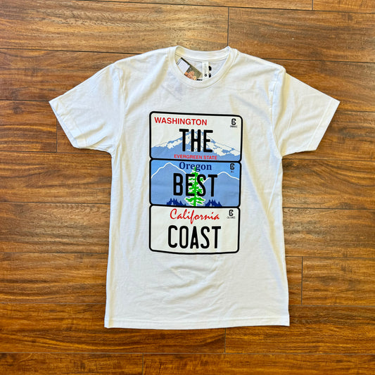 The Best Coast White SS by Cultural Blends