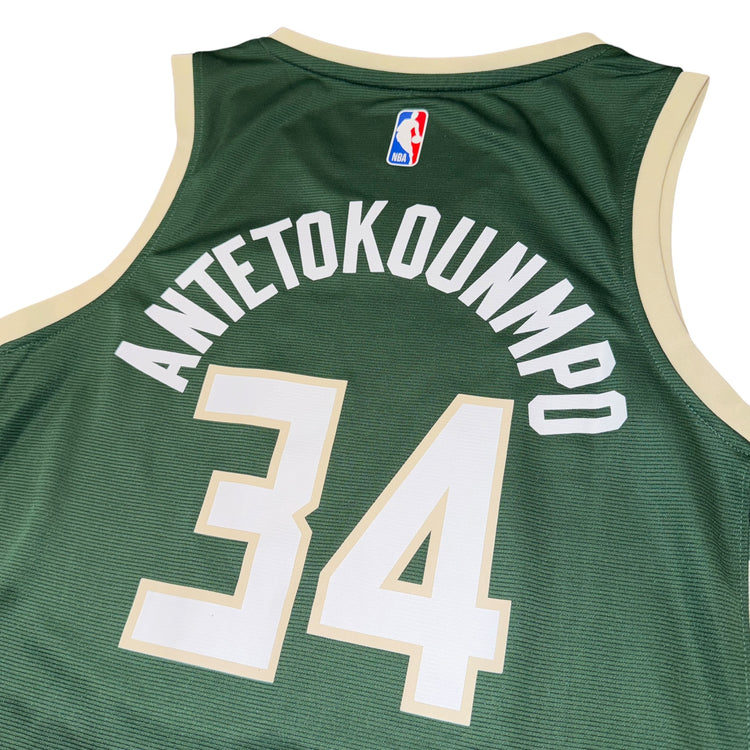 Fanatics Icon Edition Milwaukee Bucks Giannis Antetokounmpo Jersey Sz S