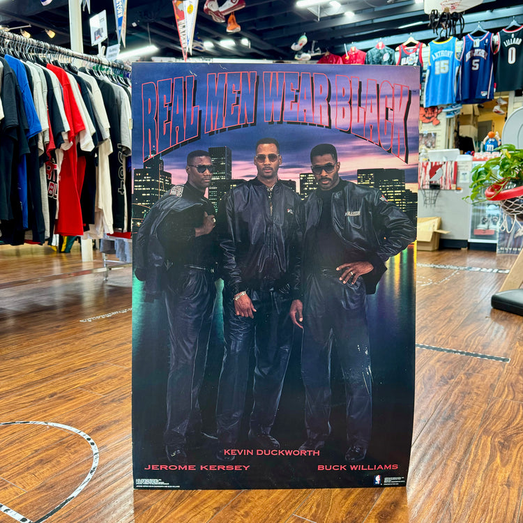 Costacos 1991 Real Men Wear Black Blazers Poster