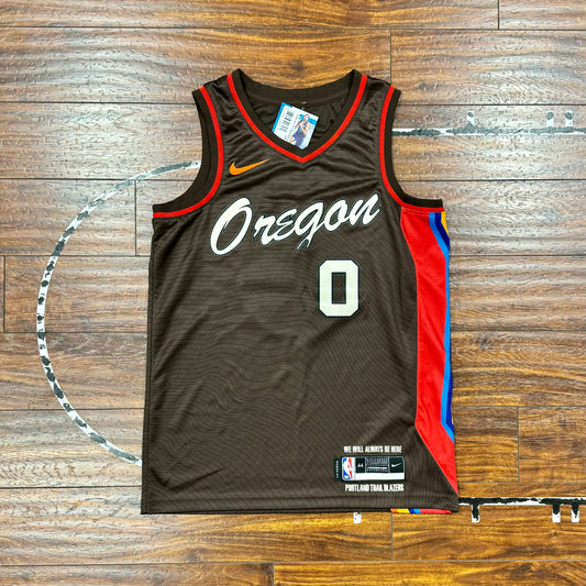 Nike 2020-21 City Edition Lillard Jersey Size M