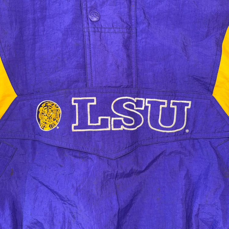 Starter LSU Tigers Puffer Jacket Sz L