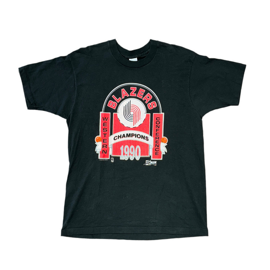 Salem Sportswear 1990 WCC Portland Trail Blazers Tee Sz XL