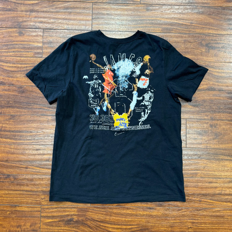 Nike Lebron “Broke the Record” Tee Sz L