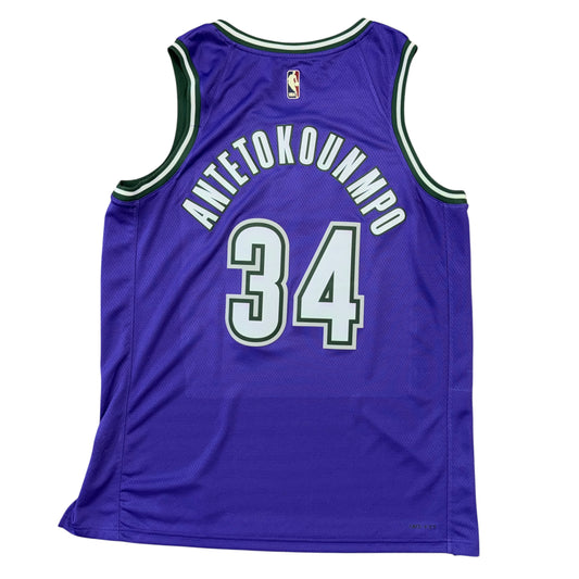 Nike Swingman Classic Milwaukee Bucks Giannis Antetokounmpo Sz XL