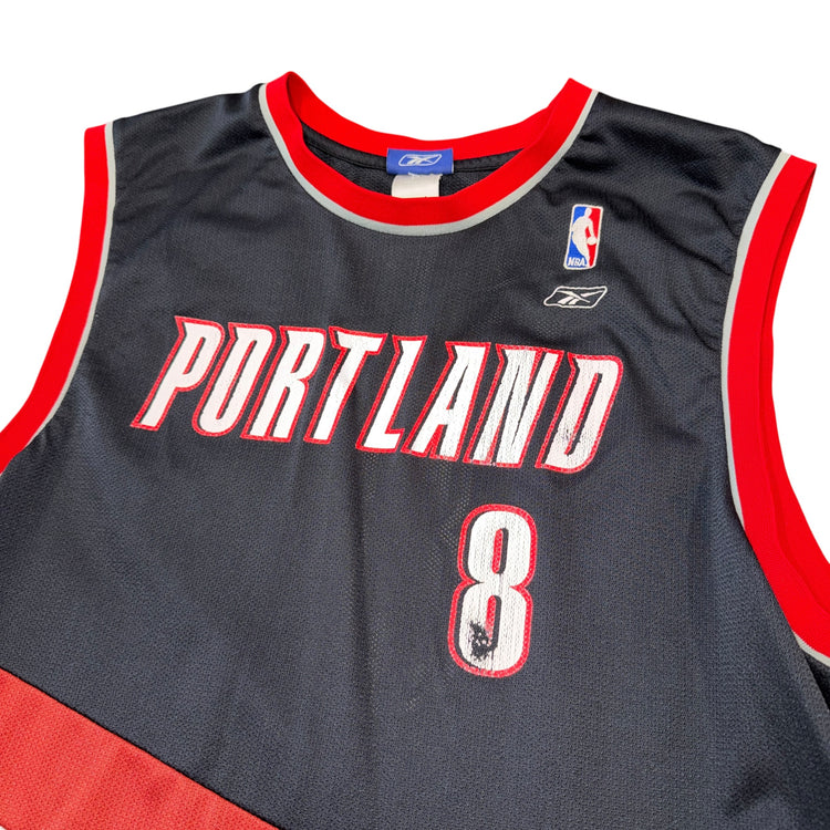 Reebok 00’s Portland Trail Blazers Martell Webster Away Jersey Sz L
