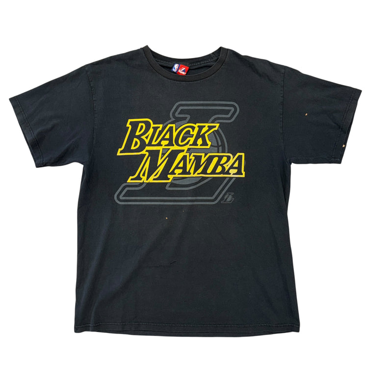 Majestic Los Angeles Lakers Black Mamba Kobe Bryant Tee Sz L