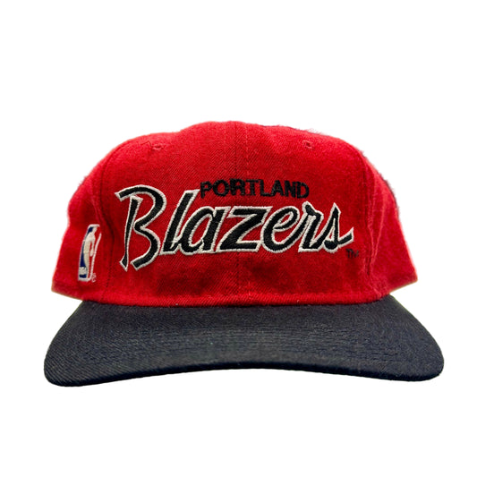 Sports Specialties 90’s Trail Blazers Script Fitted Hat 7 3/8