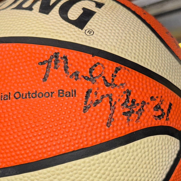 (2000) Portland Fire Signed Team Ball