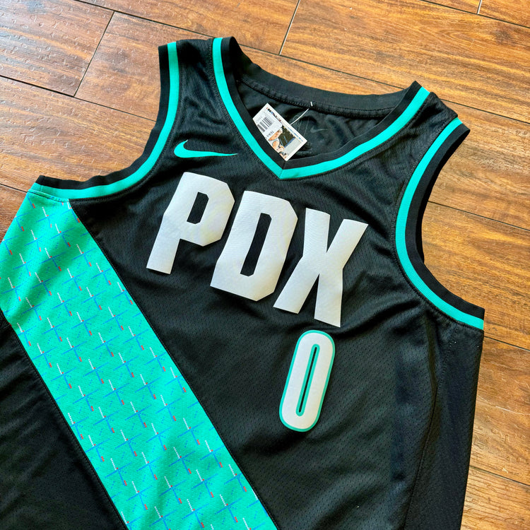 Nike PDX City Edition Damian Lillard Jersey Sz L