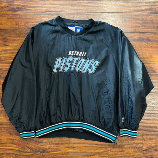 Logo 7 Detroit Pistons Windbreaker Sz XL