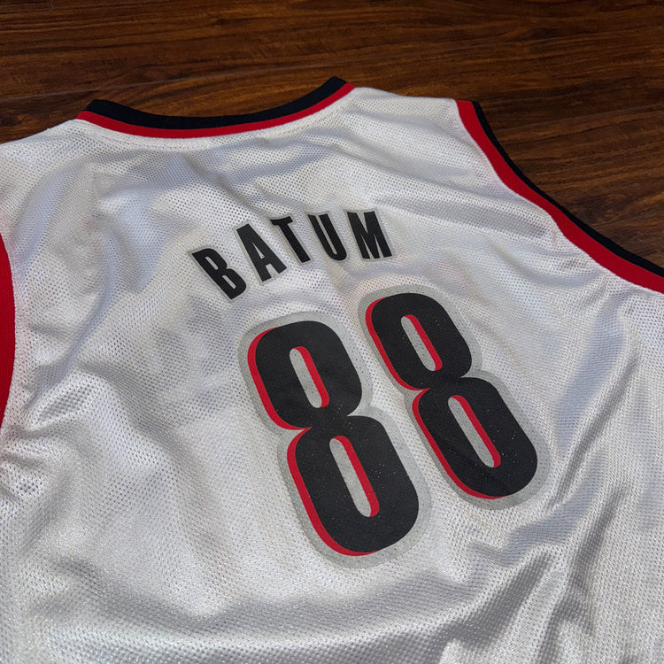 Adidas Portland Trail Blazers Nic Batum Jersey Sz YXL