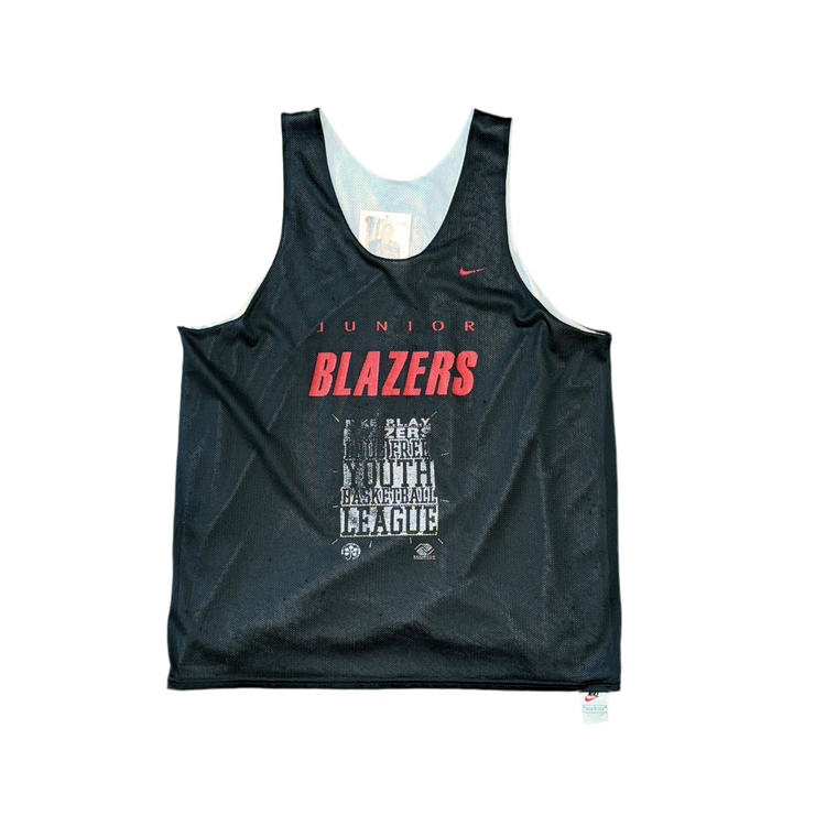 Nike Jr Portland Trail Blazers B&G Club Jersey Sz L