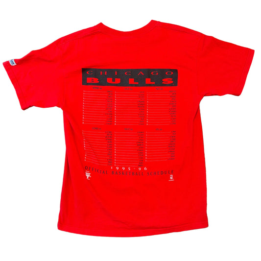 Lee 1995-1996 Chicago Bulls Schedule Sz L