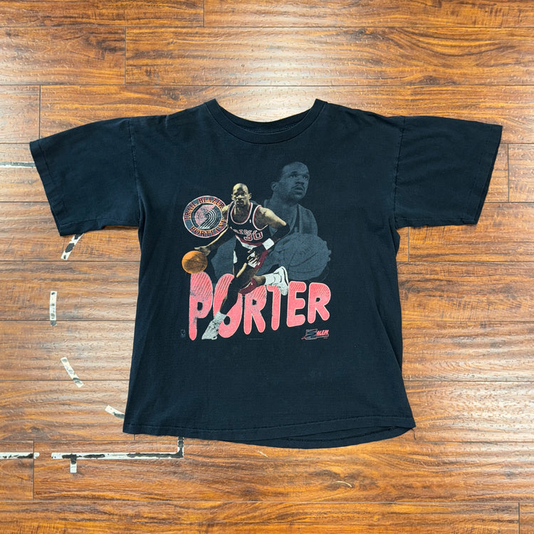 Salem Sportswear Terry Porter Graphic Tee Sz XL