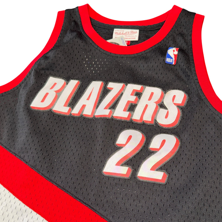 Mitchell & Ness 1991-92 Portland Trail Blazers Away Clyde Drexler Jersey Sz YXL