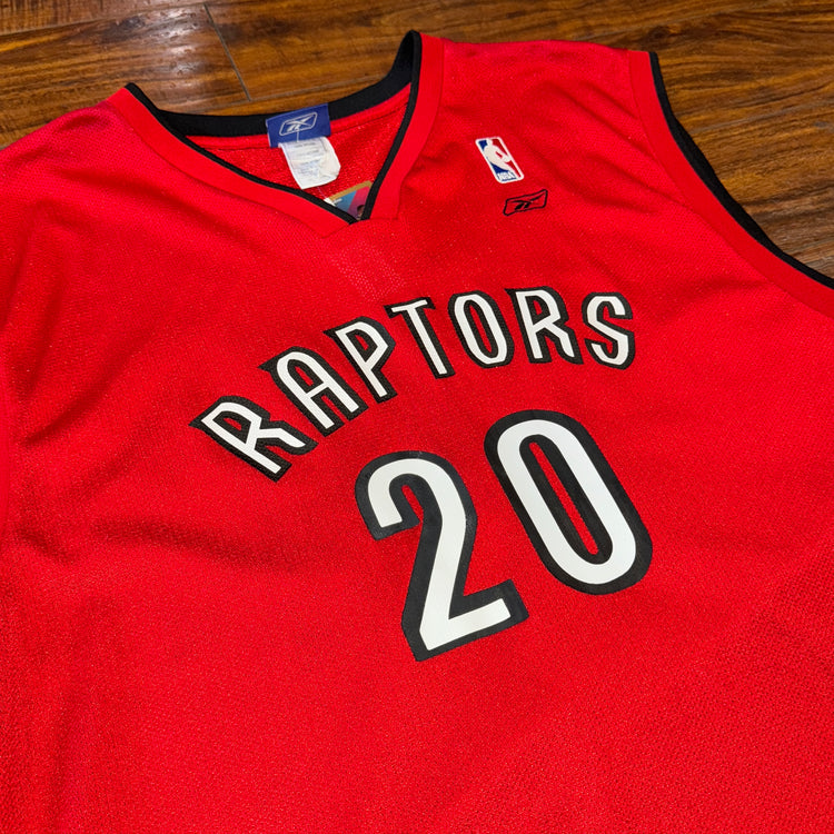 Reebok Toronto Raptors Fred Jones Jersey Sz 2X