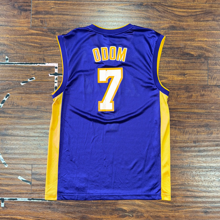 Adidas Los Angeles Lakers Lamar Odom Jersey Sz M