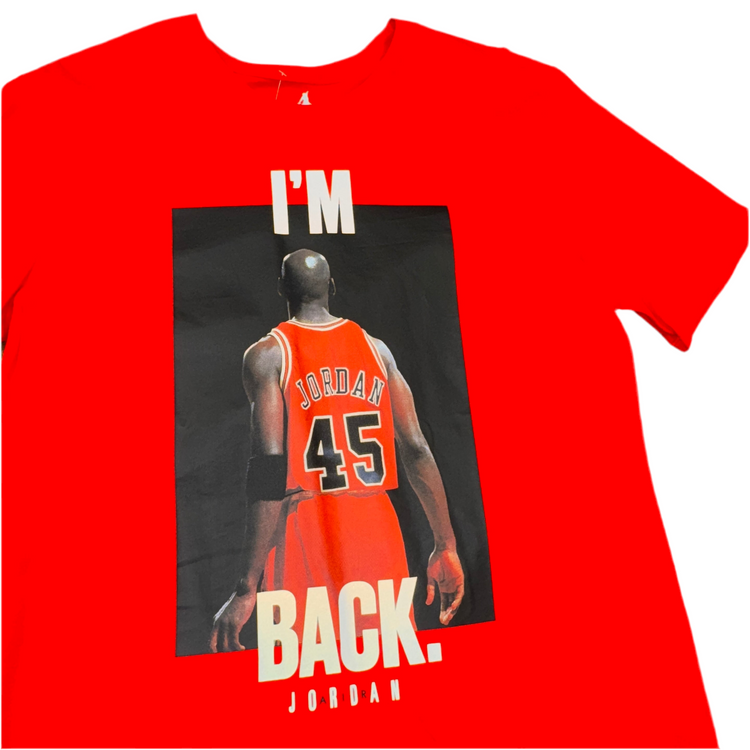 Jordan " I'm Back" Tee Sz L
