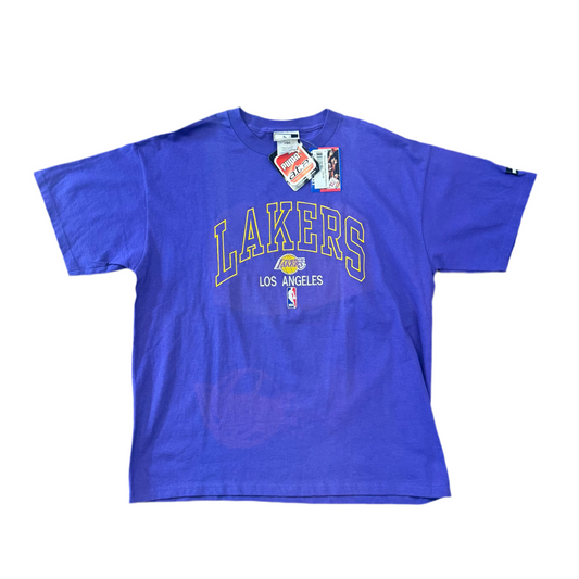NWT Puma 00's Lakers Tee Sz L