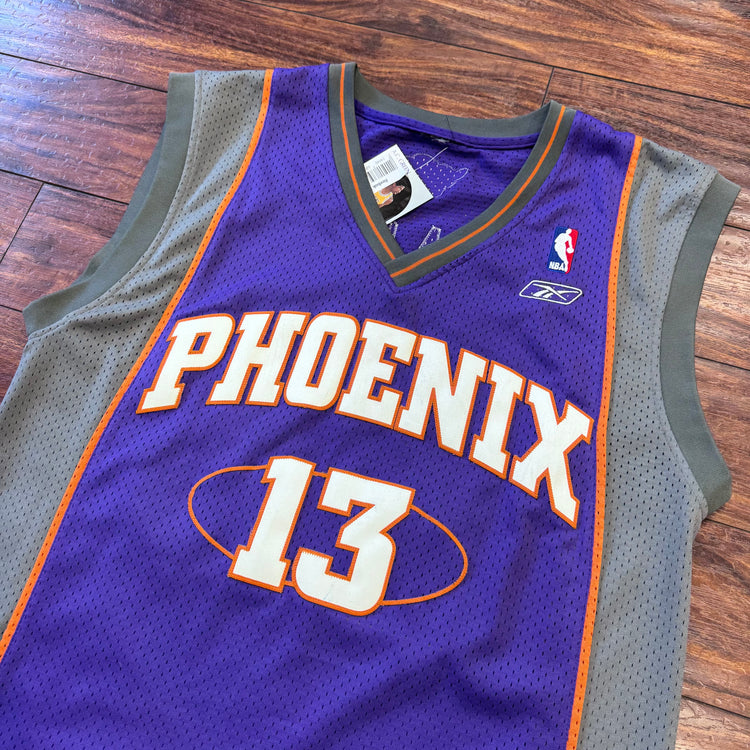 Reebok 00’s Phoenix Suns Steve Nash Jersey Sz M