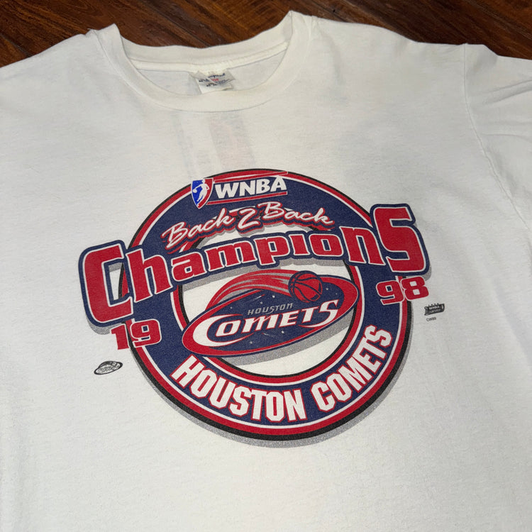 Champion 1998 B2B Champs Comets Tee Sz L