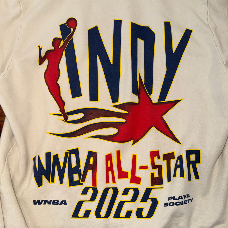 Playa Society Indiana WNBA All-Star Hoodie Sz XL
