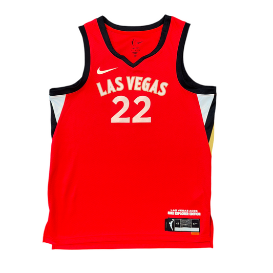 Nike Las Vegas Aces Aja Wilson Jersey Sz M