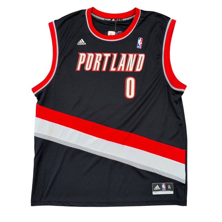 Adidas Portland Trail Blazers Damian Lillard Sz XL