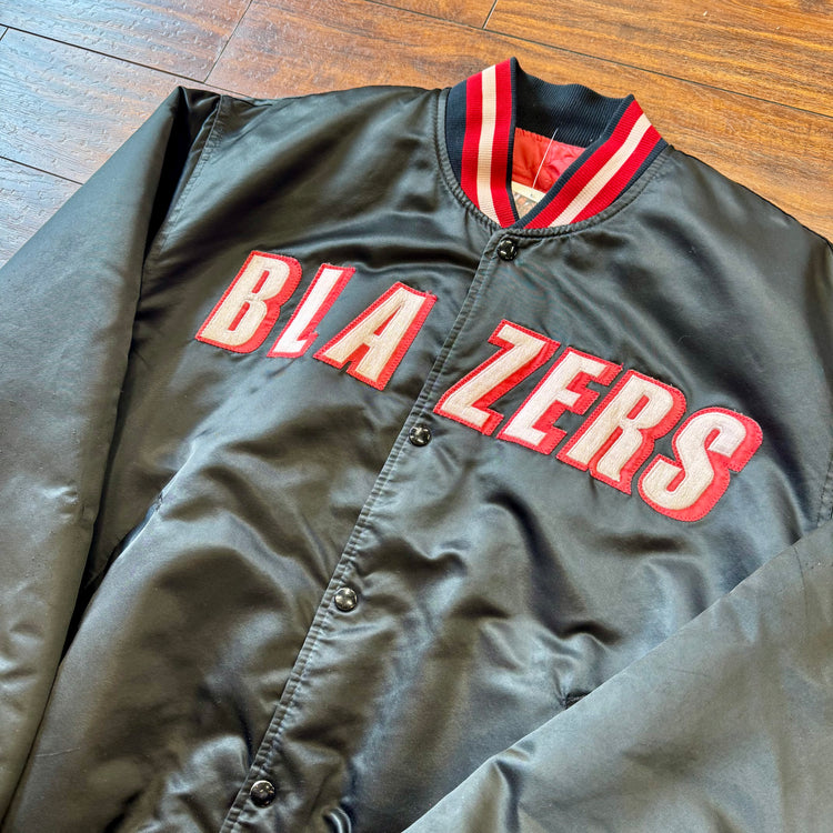 Starter 90's Blazers Satin Jacket Sz XL