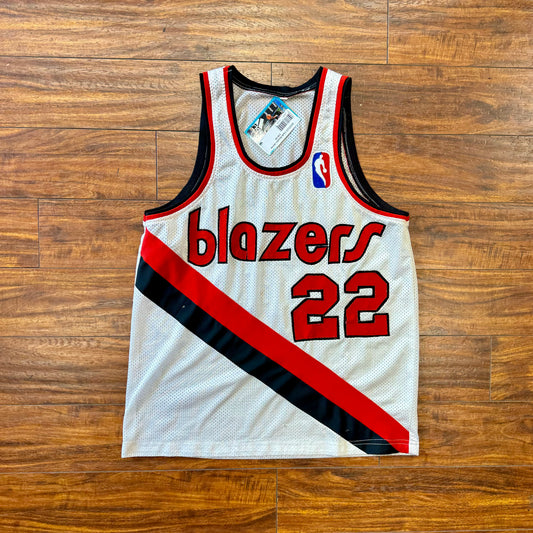 BOOTLEG 80’s Blazers Clyde “Glyde” Drexler Jersey Sz M