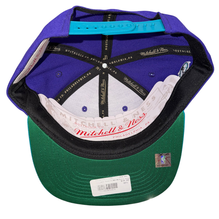 NWT Mitchell & Ness Charlotte Hornets Snapback