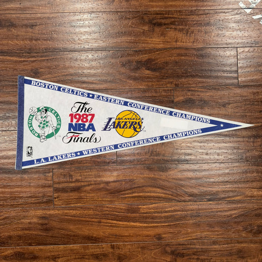 1987 NBA Finals Pennant