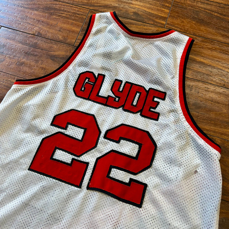 BOOTLEG 80’s Blazers Clyde “Glyde” Drexler Jersey Sz M