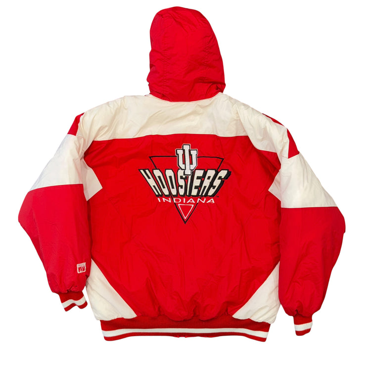 Starter 90's Indiana Hoosiers Puffer Jacket Sz L