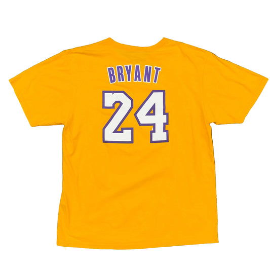 Adidas Los Angeles Lakers #24 Kobe Bryant Tee Sz XL