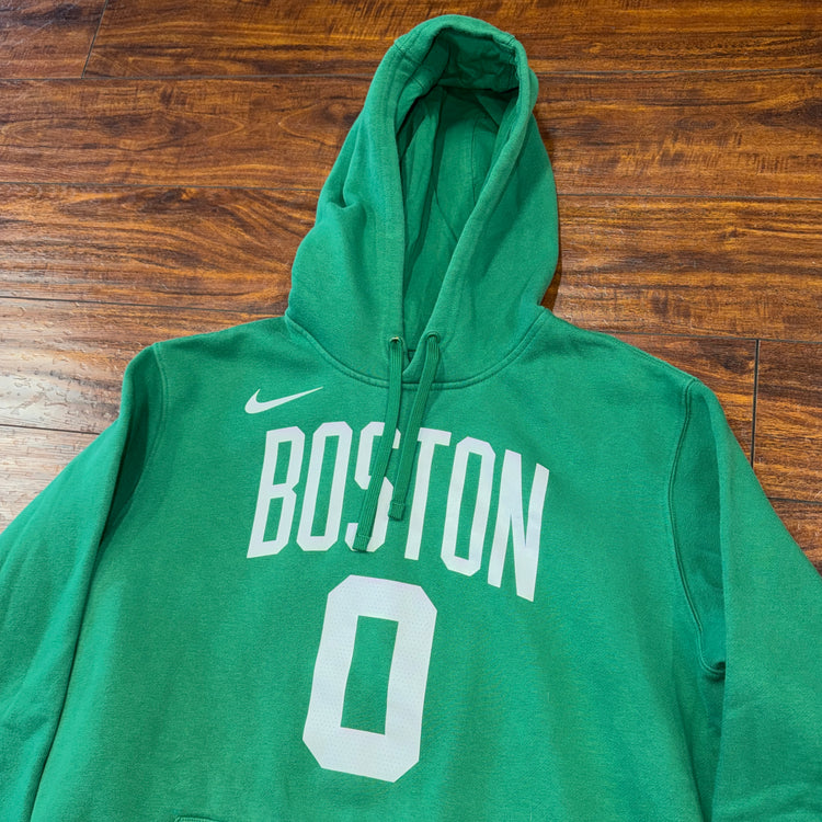 Nike Boston Celtics Jayson Tatum Jersey Hoodie Sz L
